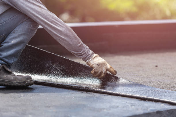 Professional Exterior Waterproofing technician working in Thayer, IN